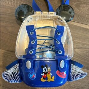 Mickey Mouse Clear and Blue Backpack
